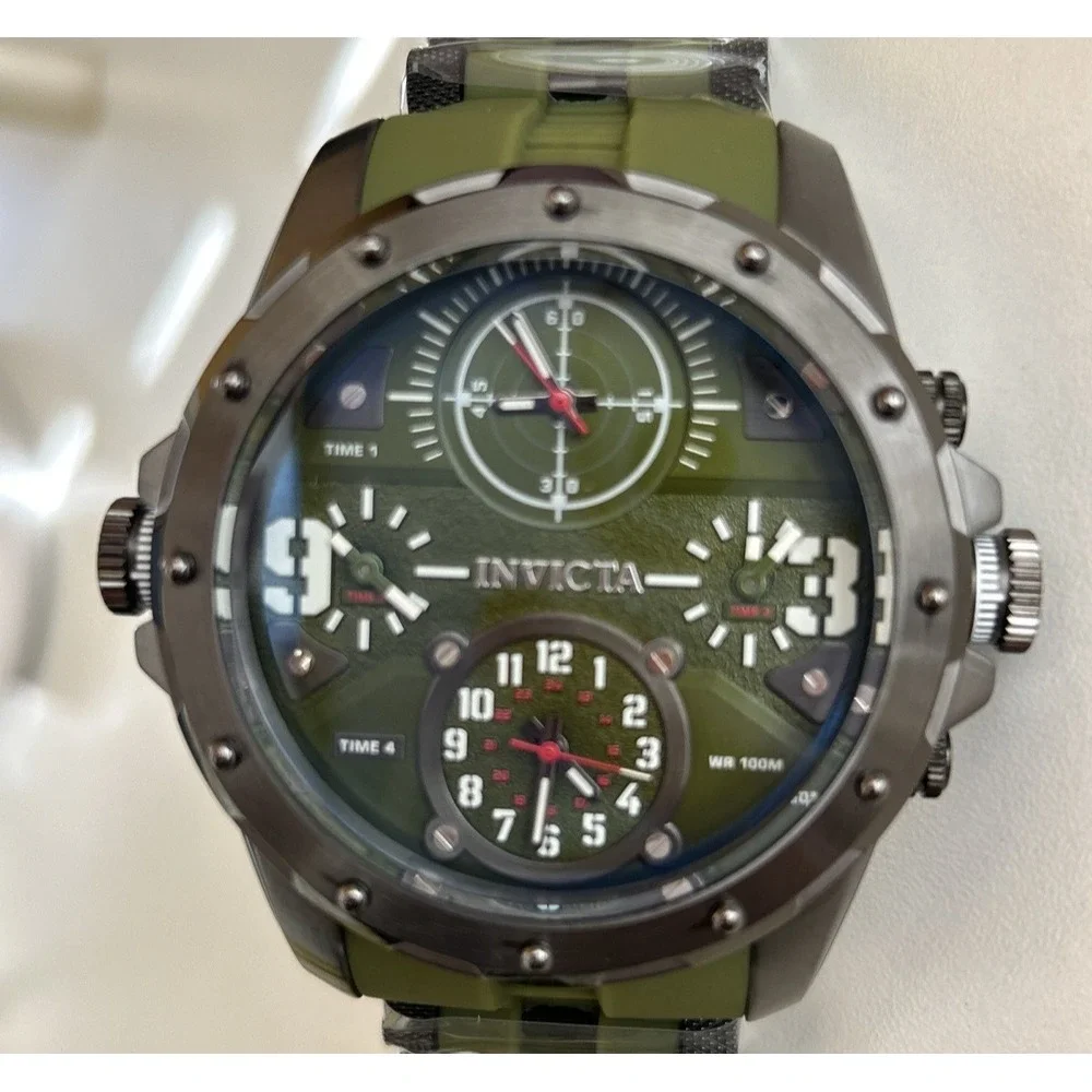 Invicta Coalition Forces Men's 50mm Chronograph Military Watch 39356 MSRP $1,095